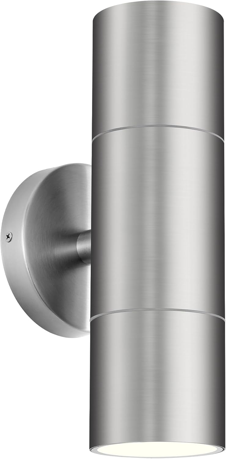 Ken & Ricky Outdoor Wall Sconce Lights, Black Exterior Lighting Fixtures, Outside Porch Lights Outdoor Wall Light Fixtures for House Garage Front Door Patio -2 Pack