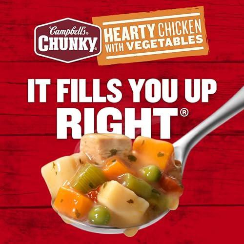 Image of Campbell's Chunky Soup, Chicken with Vegetables Soup, 18.6 Oz Can