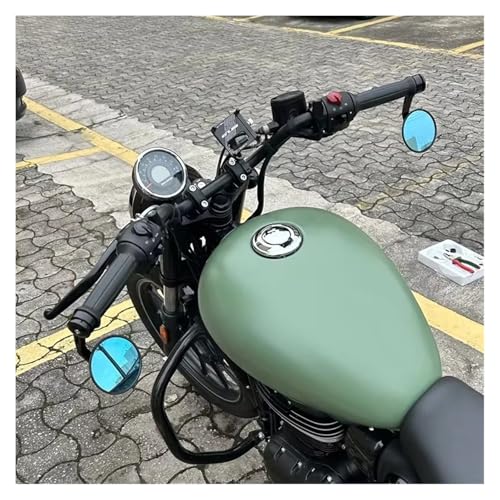 Espejos retrovisores de extremo de manillar 7/8'' acabado premium para XSR700 3