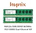 Produktbild Hynix 4GB Dual-Channel KIT (2x 2GB) DDR2 667Mhz PC2-5300 (240 pin) PC Arbeitsspeicher RAM Memory 3rd DIMM