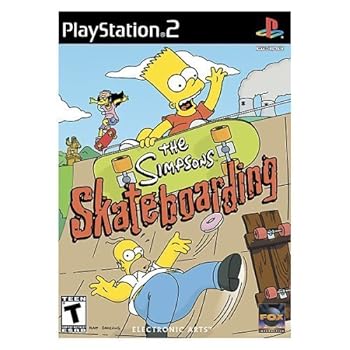 Video Game The Simpson's Skateboarding Book