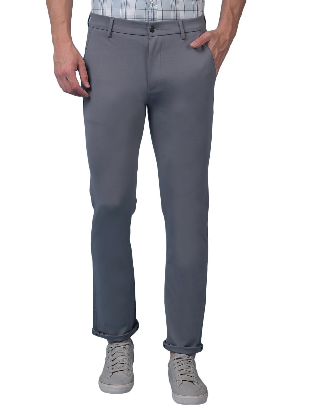 crimsoune club Men's Grey Trousers-picture-49