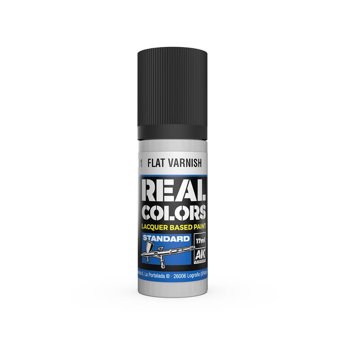 Ak Interactive Ak Real Colors Rc801 Flat Varnish (17Ml) (Old Rc500)