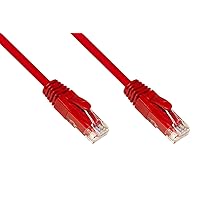 Link LK6AU300R Cavo Rete CATEGORIA 6A Non SCHERMATO UTP AWG24 Colore Rosso HALOGENFREE MT 30