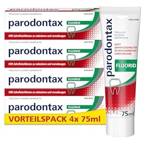 Parodontax Fluorid Zahnpasta 4x75ml Zahncreme