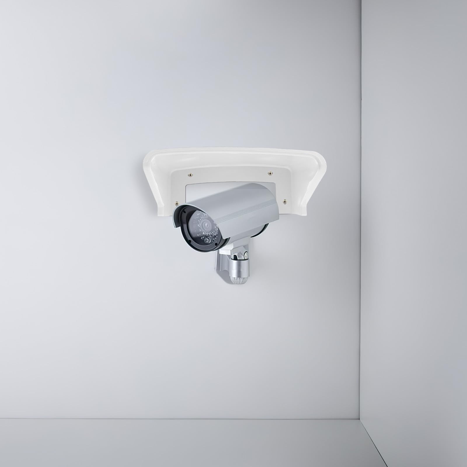 Cubierta Protectora de Plástico para Cámara de Seguridad Exterior Resistente al Polvo y Fácil de Retirar, Paquete de 4 Unidades para Cámaras CCTV en Exterior
