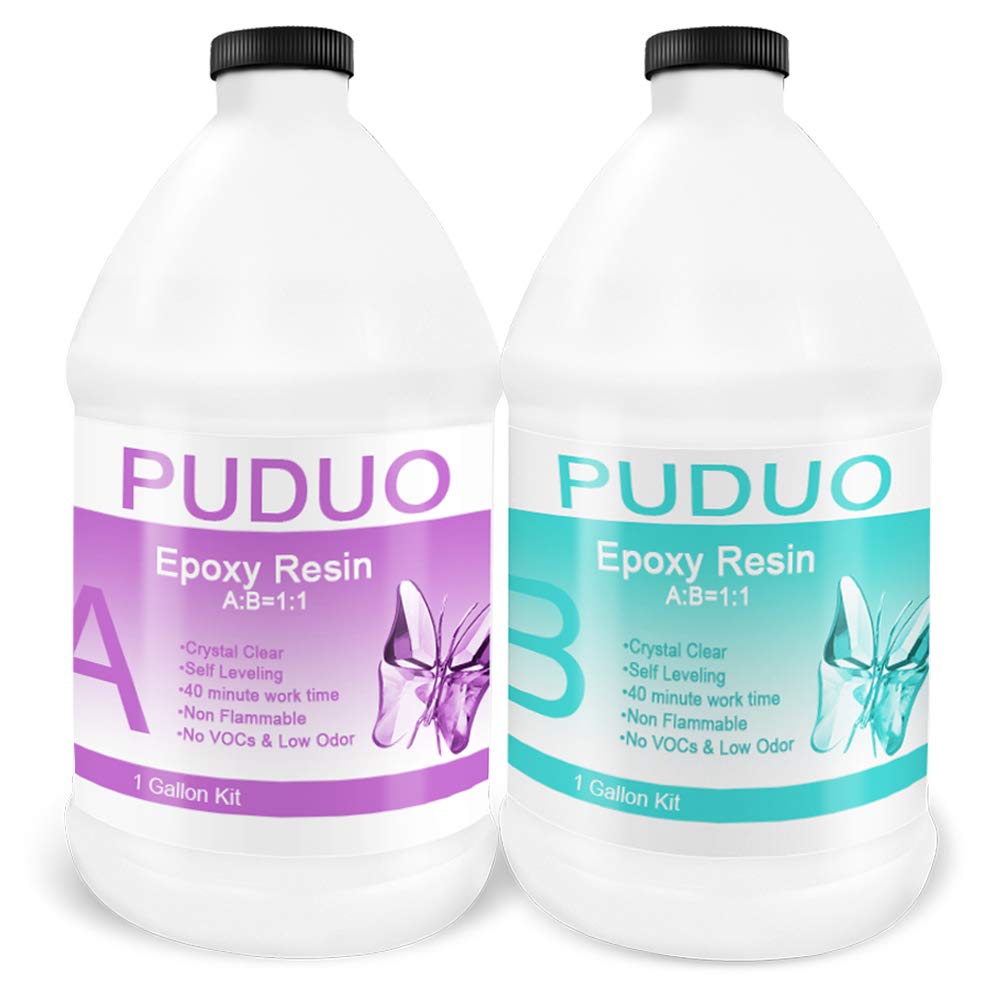 Buy EpoxyResinCrystalClearArt 1 Gallon Kit for Coating, Casting