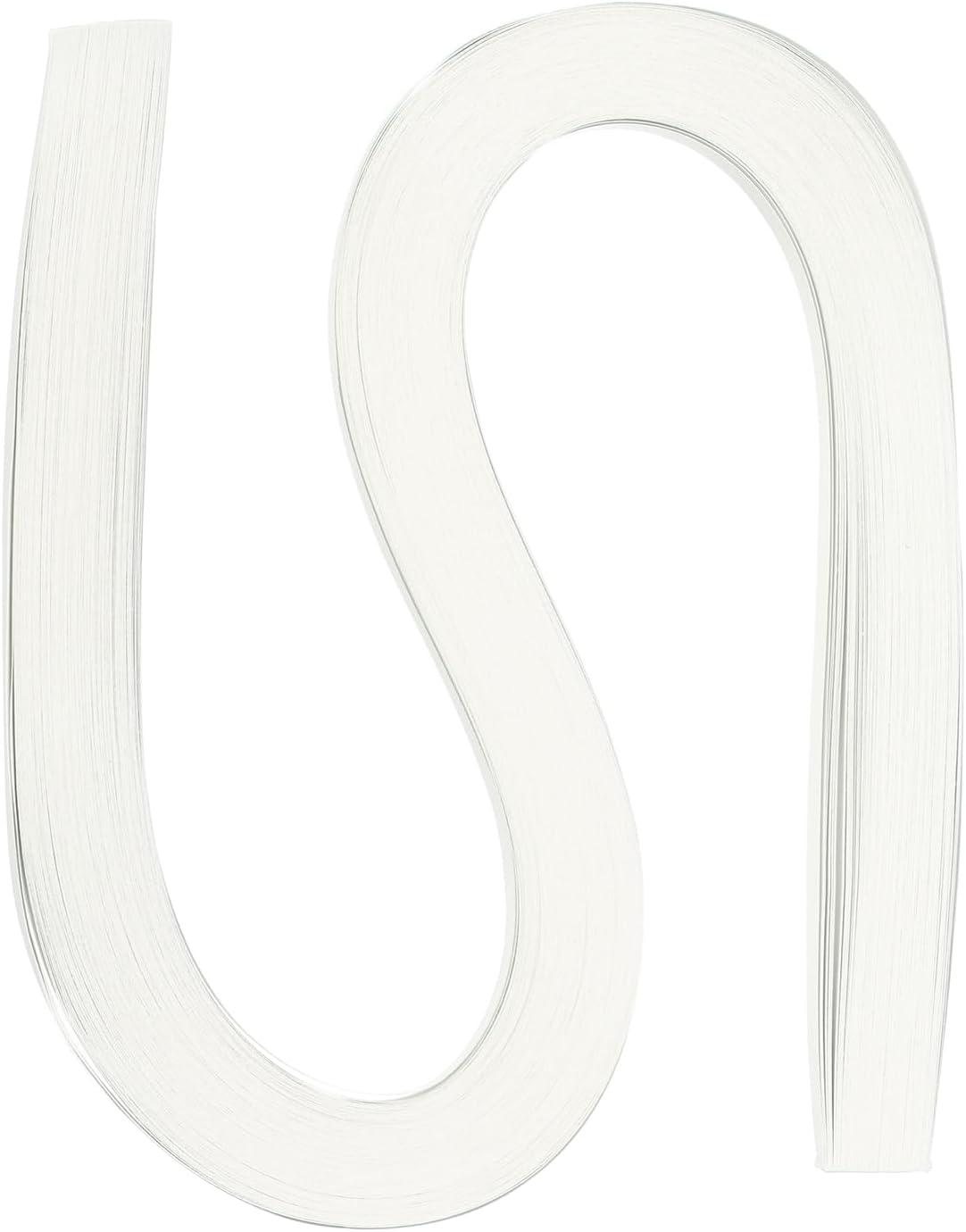 PATIKIL Quilling Strips Paper 120pcs 9/32"(7mm) 54cm Origami Paper Quilling Strip for Art DIY Hand Craft Christmas Milky White