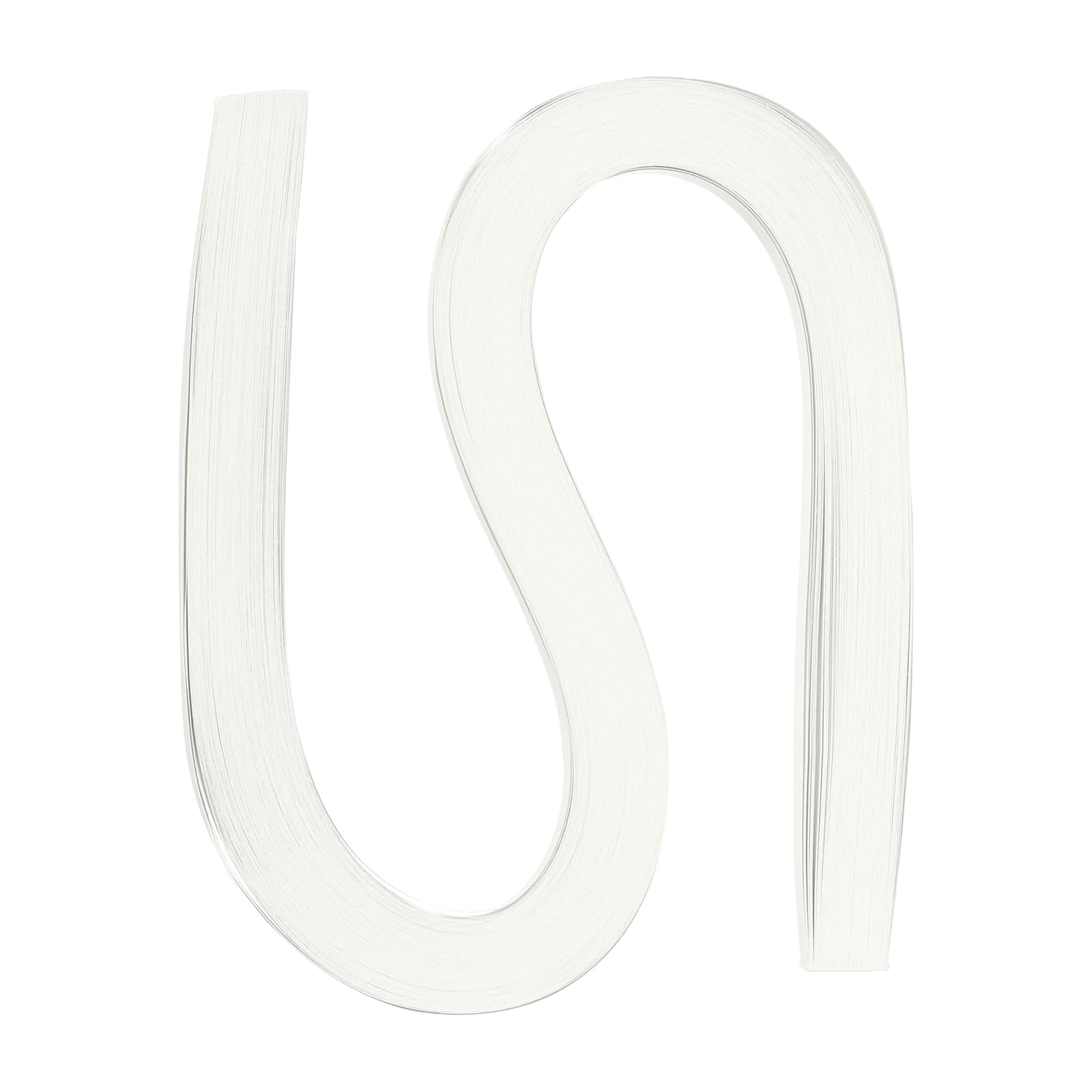 PATIKIL Quilling Strips Paper 120pcs 9/32"(7mm) 54cm Origami Paper Quilling Strip for Art DIY Hand Craft Christmas Milky White