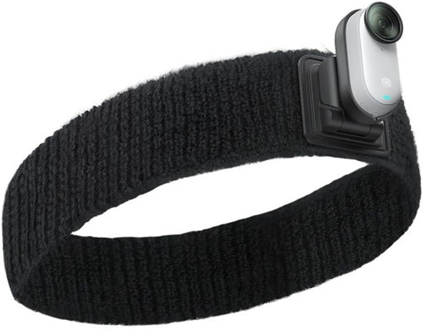 Hands Without Camera Headband Mount Breathable Fabric First Person View Flexible Positioning for Camera GO 3 Multiple Angle Head Straps