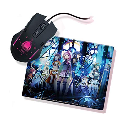 新品 未開封✨まどマギ LEDマウス＆マウスパッドセット 全2種類 2点セット✨ 512Is3KhWjL.jpg