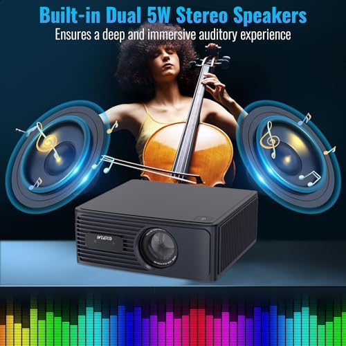 WZATCO Alpha X with FTS, Ultra Bright 15000 Lumens Native 1080P Fully Automatic 4K HDR Projector for Home, (Intelligent OA + Screen Fit), ARC,... - Image 6