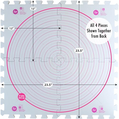 image for Boye 42-40166 Circular Interlocking Crochet and Knitting Blocking Boar