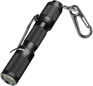 LUMINTOP Tool AAA Mini EDC Flashlight, Pocket-Sized Keychain Flashlight, Super Bright 130lm OSRAM LED, 3 Modes, IP68 Waterproof, Best Tools for Camping, Hiking, Hunting, Backpacking, Fishing and EDC