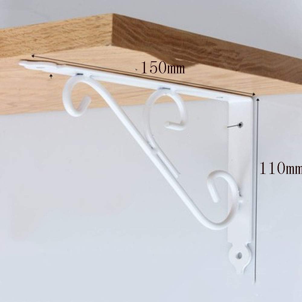 Bracket, L Bracket for Shelf,Wall Mounted Triangle BracketsTriangle Board Shelf BracketsTriangle bracket Thickened load-bearing wall shelf support wall hanging bracket wall partition support frame wo