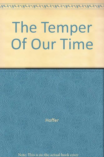 The Temper Of Our Time B000JF5GXC Book Cover