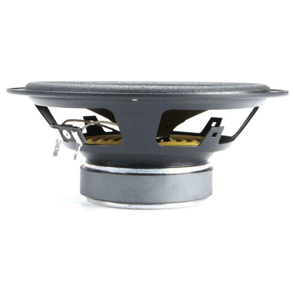 Kit 8 Casse Altoparlanti per VW Golf V 5 dal 2003 al 2008 compatibile con Hertz K165 Anteriori e Posteriori + 4 Anelli Adattatori da 165mm + 2 Cp Connettori (no plug and play)