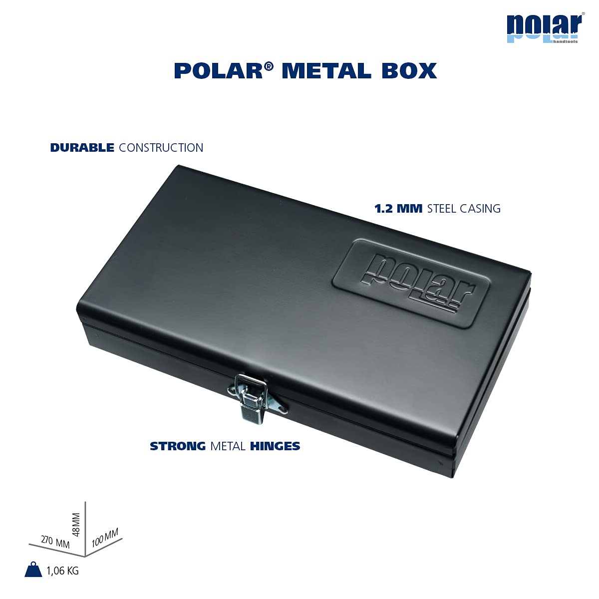 Polar Tools Bitset 86-teilig – 1/4 Zoll Aufsatz-Set Mit Bits Für Schlitz, Kreuz, Torx, Inbus & Mehr