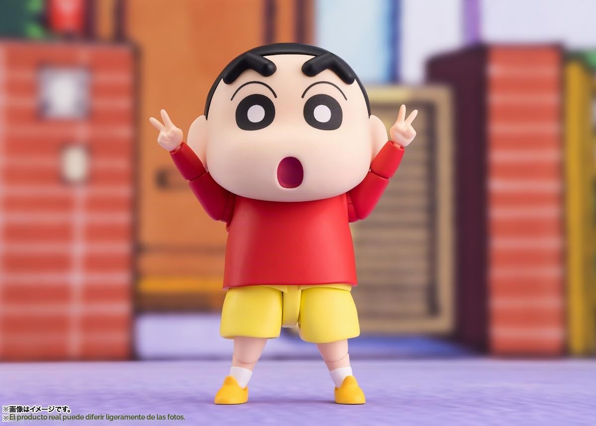 TAMASHII Nations - Crayon Shinchan - Figura de acción de Shinnosuke Nohara S.H.Figuarts