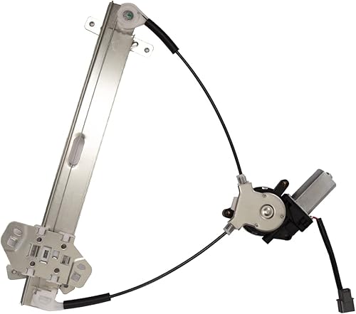 Miniatura 5 de TUCAREST 741-305 Regulador de elevalunas eléctrico delantero derecho con conjunto de motor (lado del pasajero solo para cupé de 2 puertas)