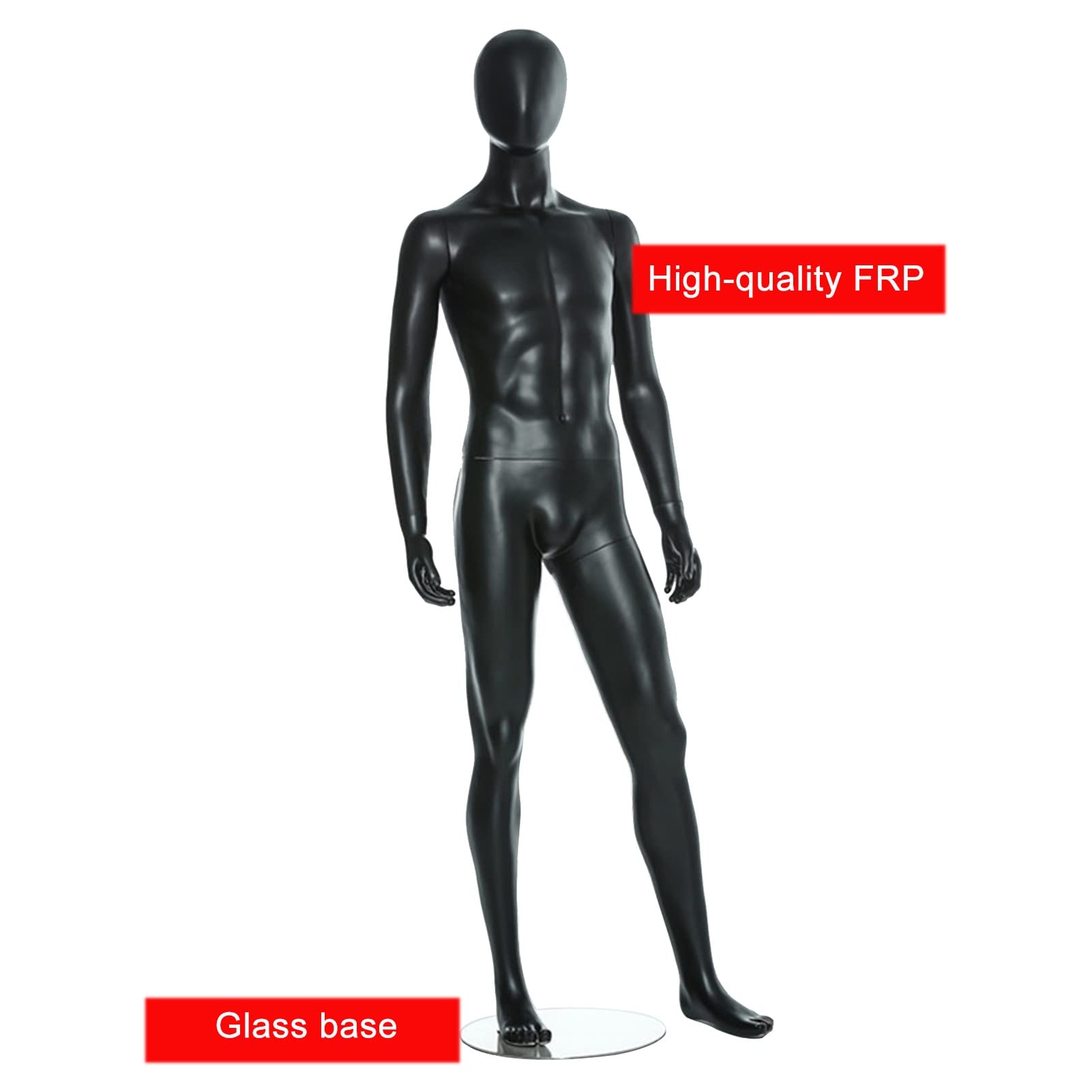 Amazon.co.jp: 男性モデル全身 - 立ち姿勢、FRPモデルディスプレイ