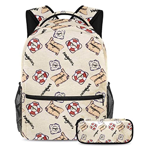 Sac à dos de voyage pour enfants avec trousse anti-perte de stylos