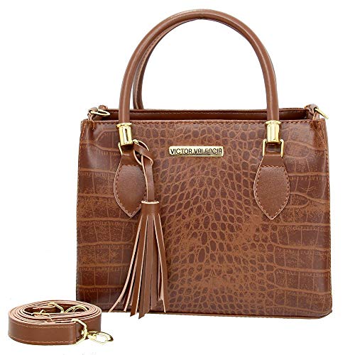 Bolsa Lorena mais Carteira Victor Valencia (Marrom)