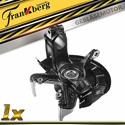 Frankberg Achsschenkel Radlagergehäuse Komplett Vorne Rechts Kompatibel mit Polo 6R 6C 9N Fox 5Z Cordoba 6L Ibiza 6L 6J 6P 2001-2021 6Q0407621AJ