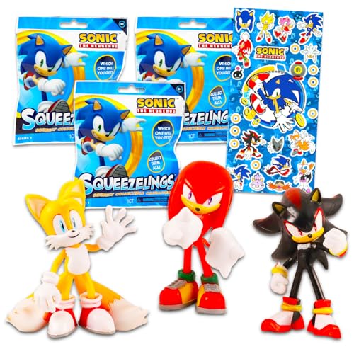 Figurines Sonic lot de 3 sacs mystères contre l'ennui des enfants