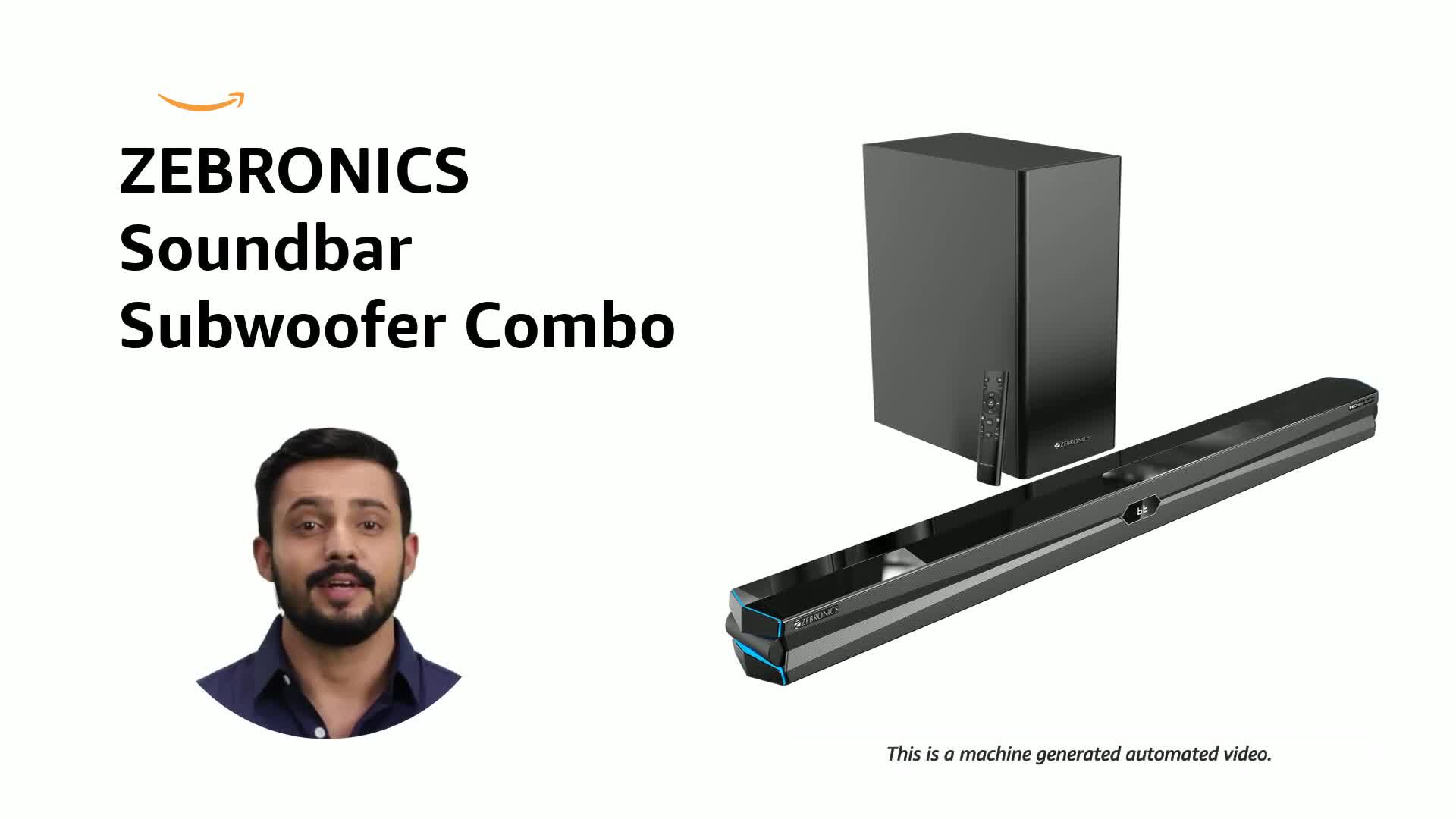 ZEBRONICS Juke bar 7000DWS Pro 360W Supporting Bluetooth 3.5mm