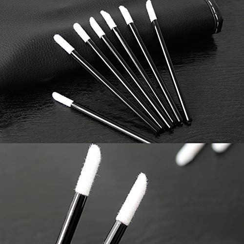 Set Of 150 Makeup Applicators (Mascara Wands, Lipstick Applicators, Eye Shadow Sponge), Dakuan 50 Pcs Disposable Dual Sides Eye Shadow Sponge, 50 Pcs Lip Brush, 50 Pcs Eyelash Mascara Brush #TOP2