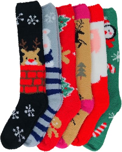Image of ToBeInStyle Women's Pack of 6 or 12 Knee High Socks