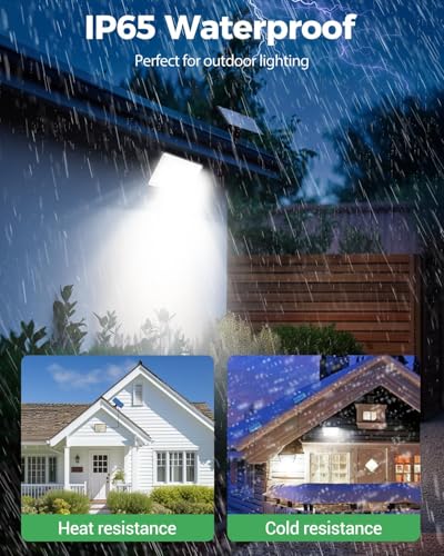 LOTMOS 2 Paquete 342LED Luz Solar Exterior Jardin Mando a Distancia - Imagen 6