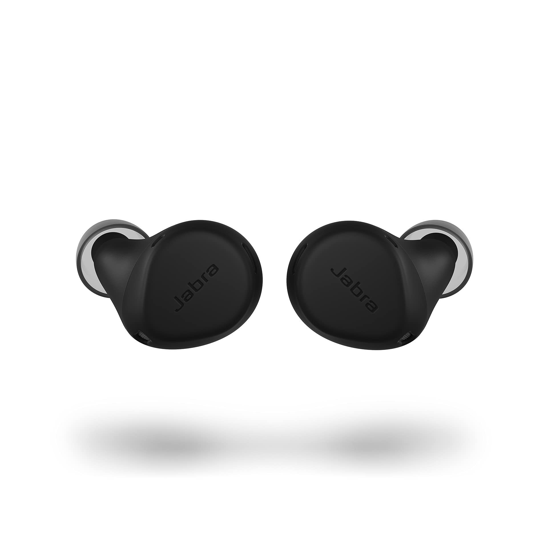 JabraElite 7 Active in-Ear Bluetooth Earbuds - True Wireless Sports Ear Buds ShakeGrip for The Ultimate Active fit and Adjustable Active Noise Cancellation - Black