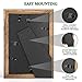Emfogo 4x6 Picture Frames Photo Display for Tabletop Display Wall Mount Solid Wood High Definition Glass Photo Frame Pack of 2