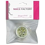 Brillantes Flores Lemon Ice de diamantes de piedras preciosas (Decoración de cristal Rhinestones Nail Art