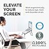 Fellowes Portable Laptop Stand for Desk - I-Spire Series Adjustable Stand for the Home and Office with 7 Height Adjustments - Max Monitor Size 17", Max Weight 4KG - Black #2
