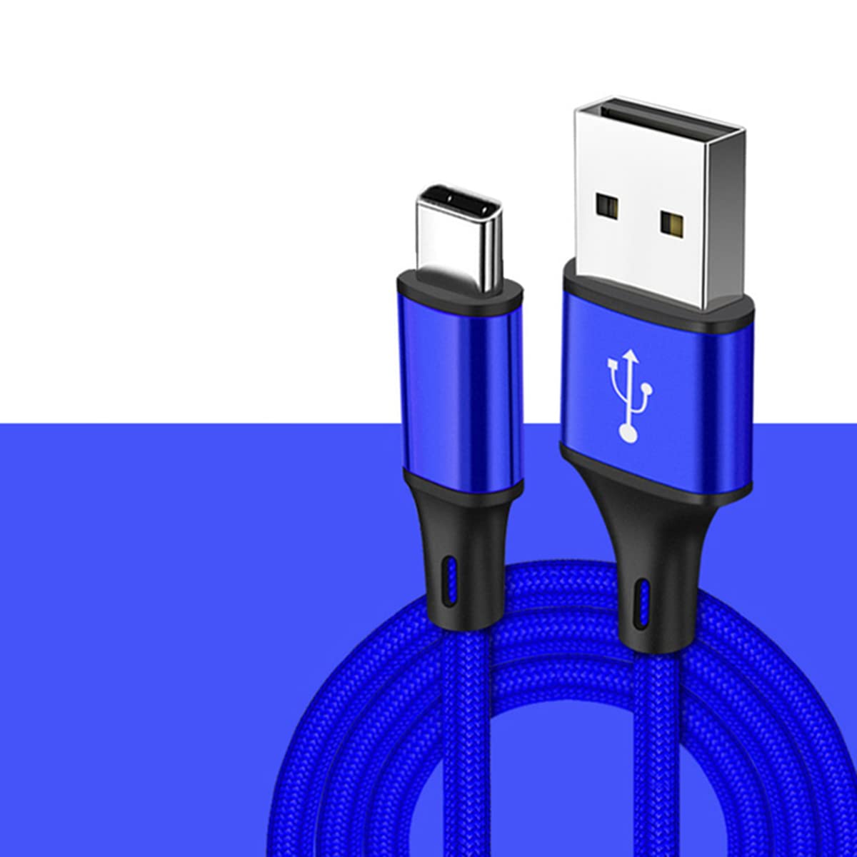 Cavo USB-C ATECH WIRELESS 3 Metri | Nylon Intrecciato Ricarica Rapida E Sincronizzazione Per Smartphone LG