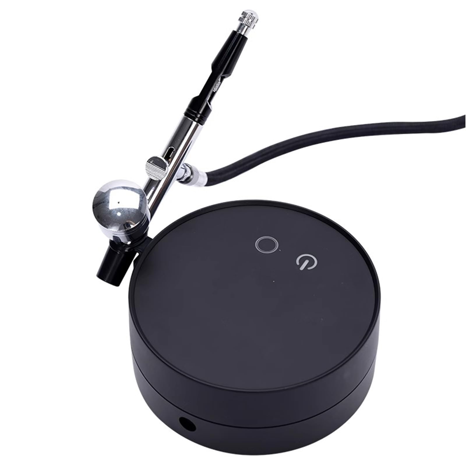 Kit compresseur aérographe double action avec buse de 0,5 mm et tasse de 7 ml, pression d'air réglable pour maquillage, décoration de gâteau, peinture de modélisme, tatouage