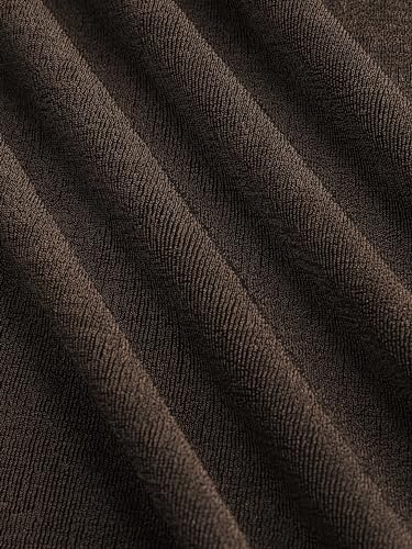 CIDER High Waist Skirts for Women Mermaid Skirt Fishtail Ruched Bodycon Long Maxi Skirt Lettuce Trim Stretchy2