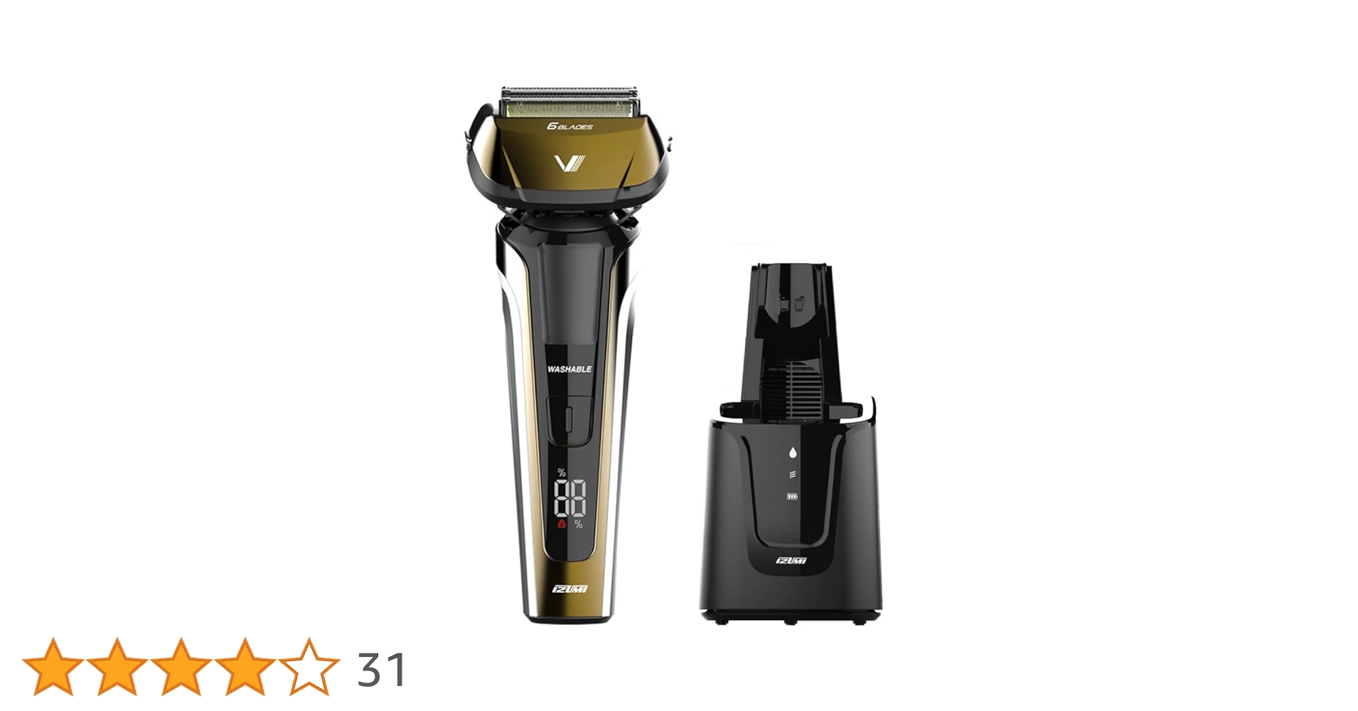 Amazon.co.jp: Izumi 泉精器 IZF-V991-N(ゴールド) ハイエンド