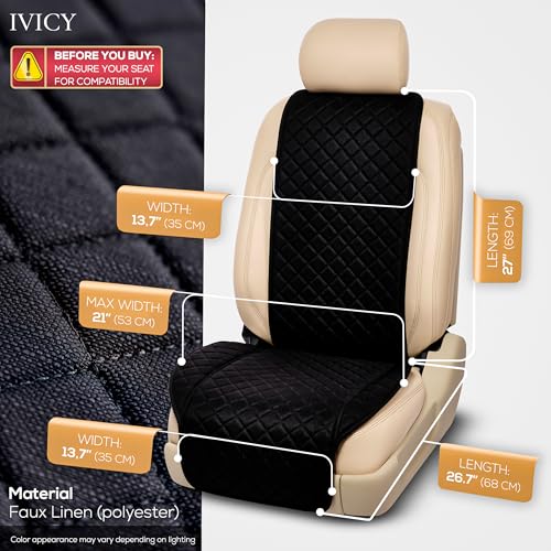 IVICY Faux Linen Front Cover