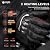 SAVIOR HEAT Heated Gloves for Men Women, Rechargeable Electric Heated Leather Skiing and Snowboarding Gloves