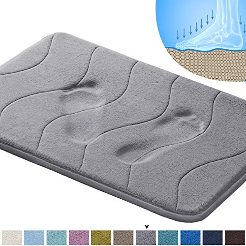 20" x 32" Soft Bath Mat Extra Absorbent Memory Foam Rug Area Rug