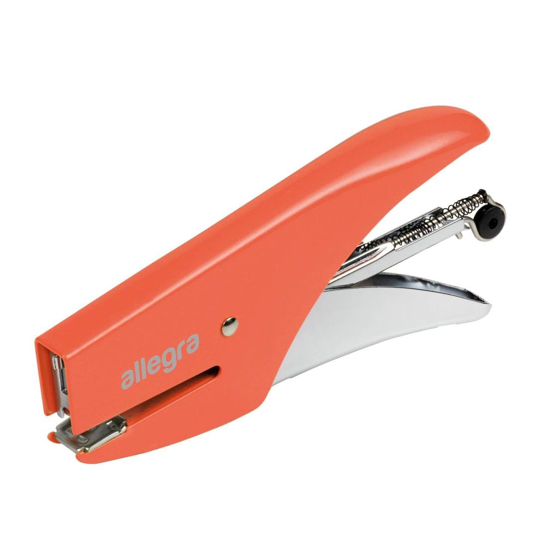 Cucitrice Allegra fluo 15 fogli acciaio cromato arancione