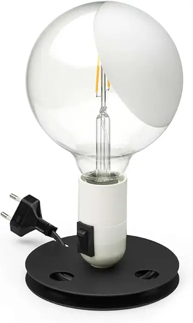 Flos Lampada da Tavolo Lampadina Bianca - Design Achille Castiglioni