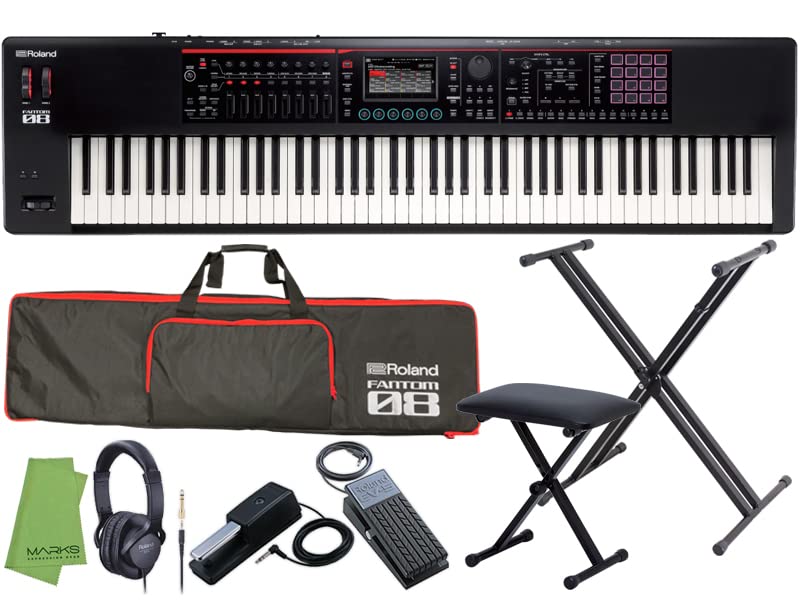 Roland FANTOM-08 88鍵盤 シンセサイザー ローランド Roland FANTOM 8EX 88鍵盤 ピアノタッチモデル シンセサイザー
