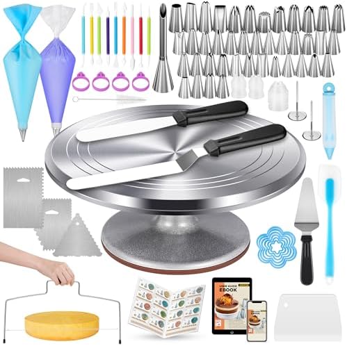 Kootek 180 Pcs Cake Decorating Kits Su...