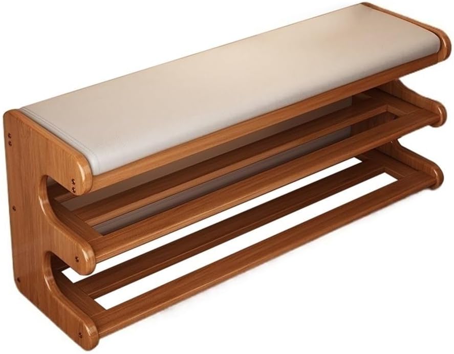 Shoe changing bench for door entrance, household shoe cabinet, soft cushion integrated shoe rack Bedroom