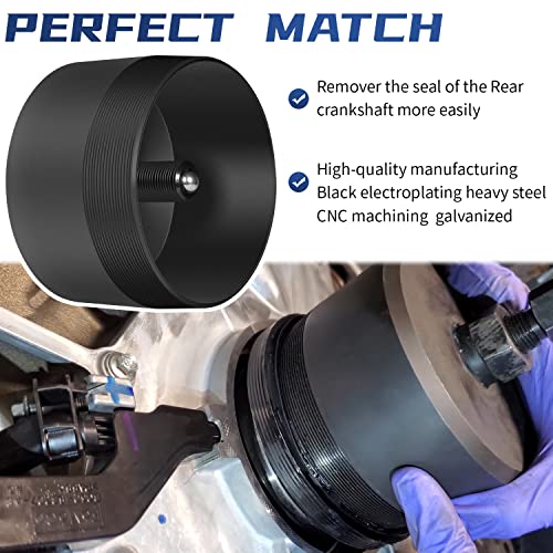 303-1513 6.7L Rear Crankshaft Seal Remover Tool, Fits For 2011-2021 Ford Super Duty F-250/350 /450/550, 6.7L Power Stroke Diesel And 2016-2021 F-650/750 6.7L Power Stroke Diesel #Alt St-148 #TOP3